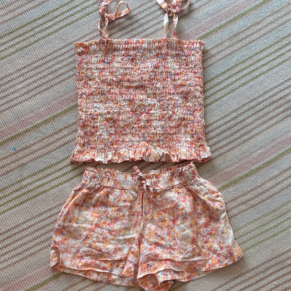 Bella Dahl Pink and Orange Kids Matching Set